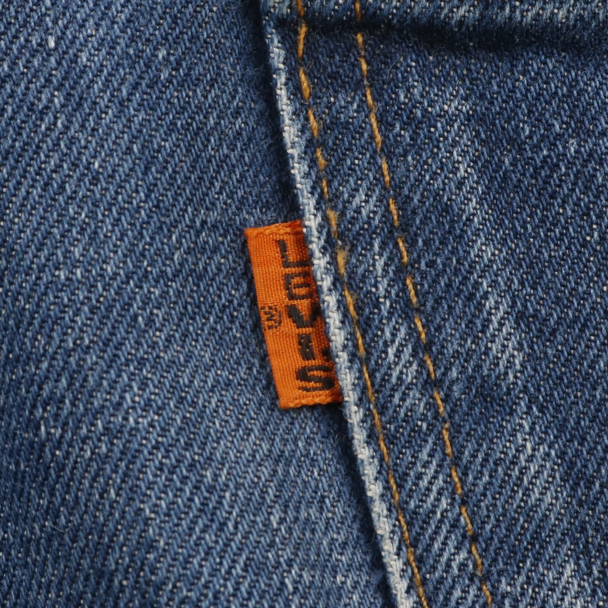 70s levi's 646 bigE オレンジタブ　リーバイスフレアデニム