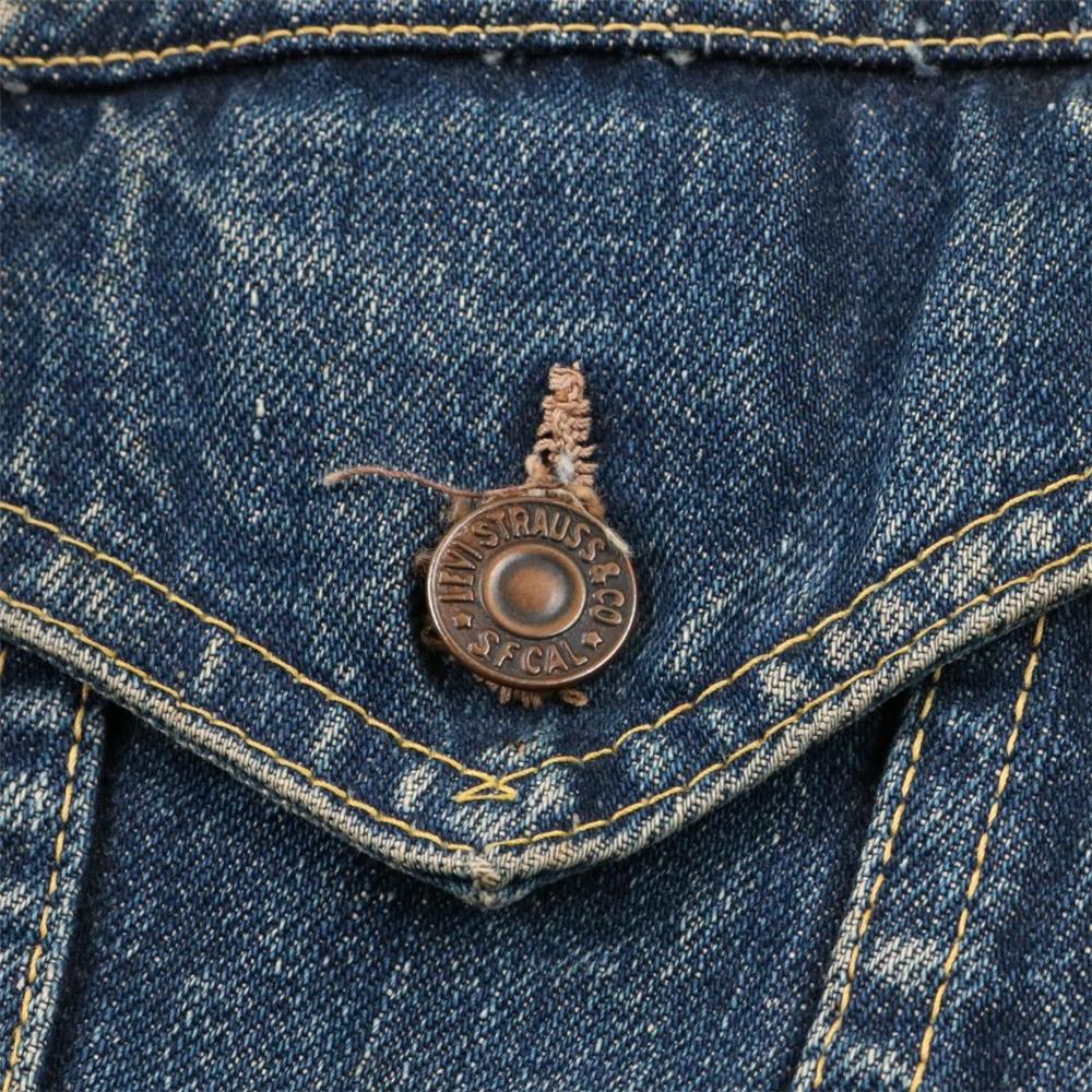 60s Levis リーバイス 557 サード 刺繍 スタッズ リメイク About 38