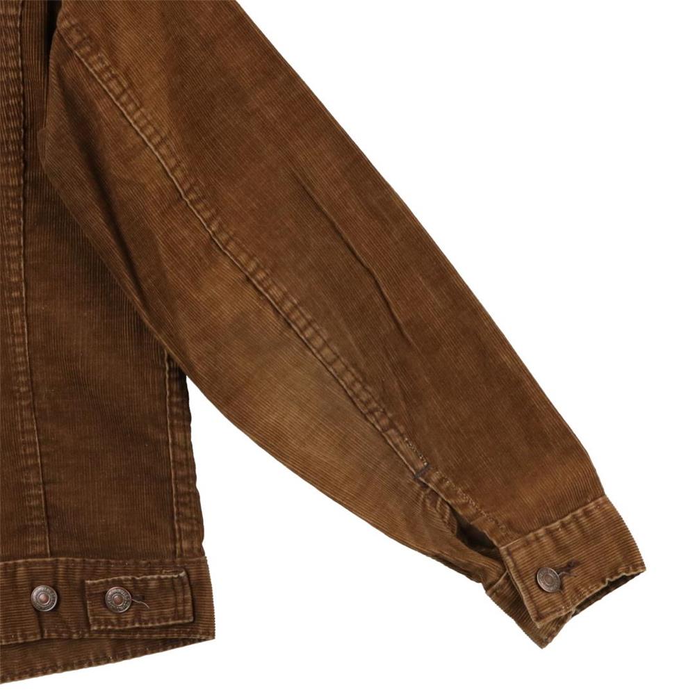 70s ヴィンテージ Levis リーバイス 70505-1529 コーデュロイジャケット 4th 茶色 ブラウン36