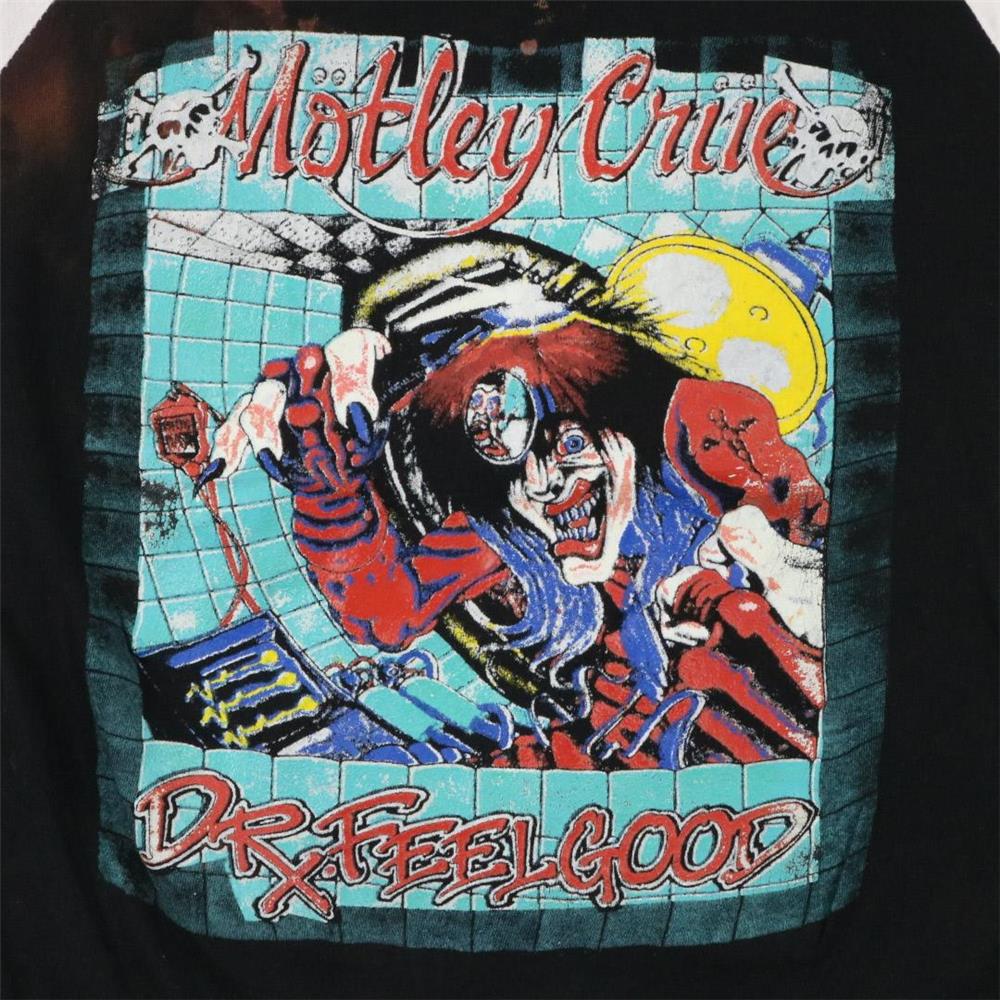 MOTLEY CRUE スカル×手錠 モトリークルー ビンテージバンダナ バンT - 洋楽