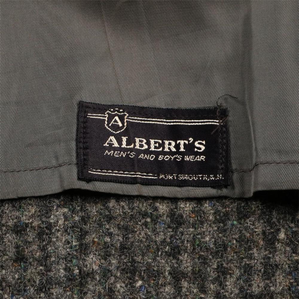 70s ヴィンテージ Harris Tweed ALBERTS ハリスツイード ウール