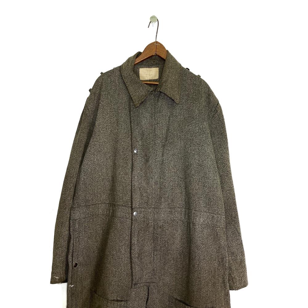 40s ヴィンテージ ブラックコバート ツナギ J.L.MORTON & Co グレー杢 コバート サイズ5