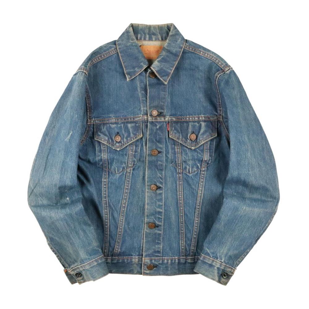 70s ヴィンテージ Levis リーバイス 70505 BigE 71205? ロング丈 デニムジャケット Gジャン 4th 36程