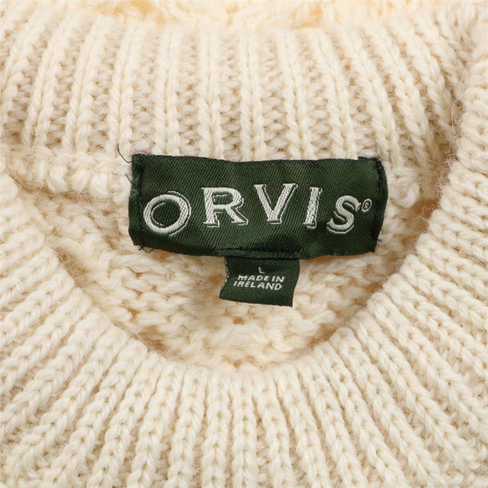 US古着 海外規格90s Orvis フィッシャーマンセーター