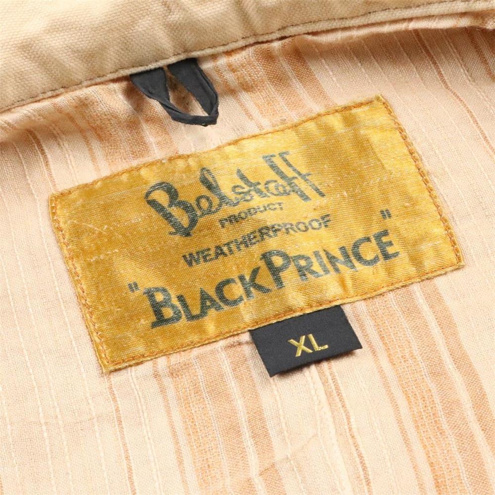 90s ヴィンテージ Belstaff ベルスタッフ BLACK PRINCE ブラックプリンス コットンジャケット XL