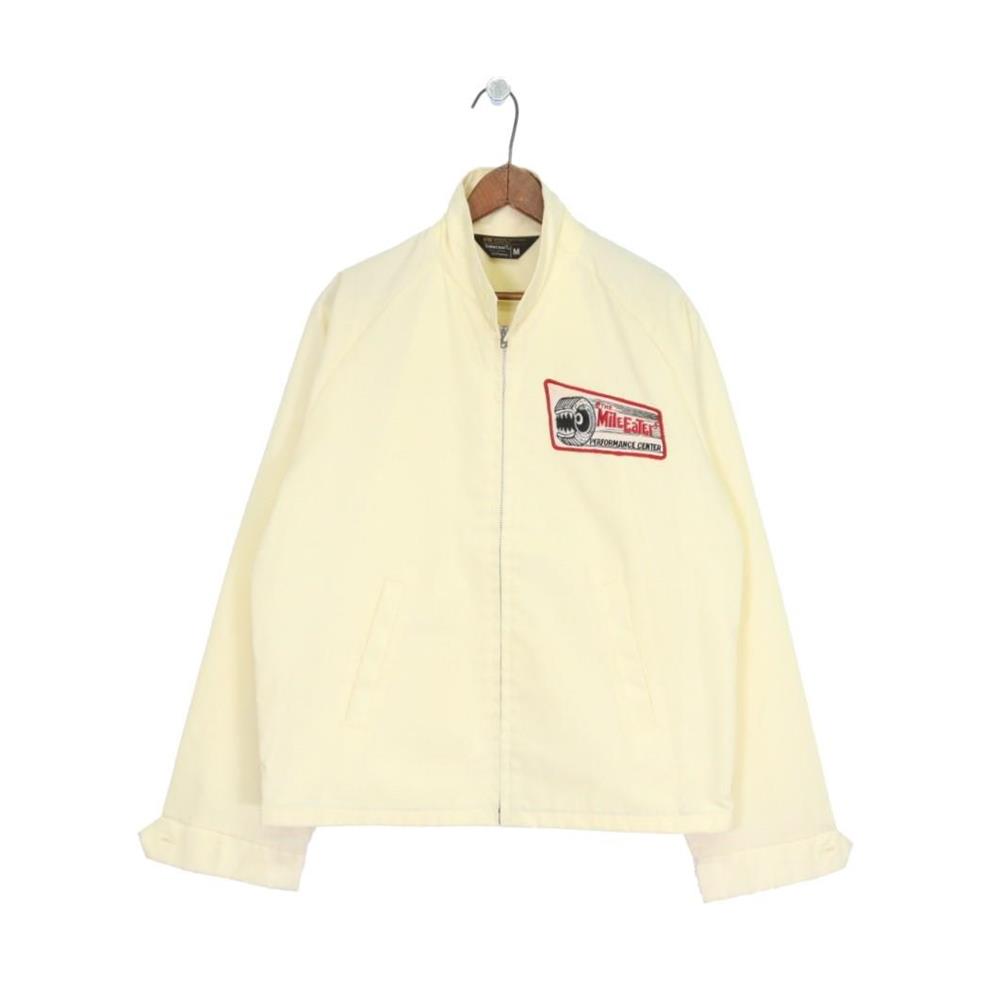 70s ヴィンテージ TOWN CRAFT STP ワッペン付き ドリズラージャケット Drizzler JC Penny 薄黄 レモン M  ACORN BuySell Vintage ONLINE ヴィンテージ古着屋の通販