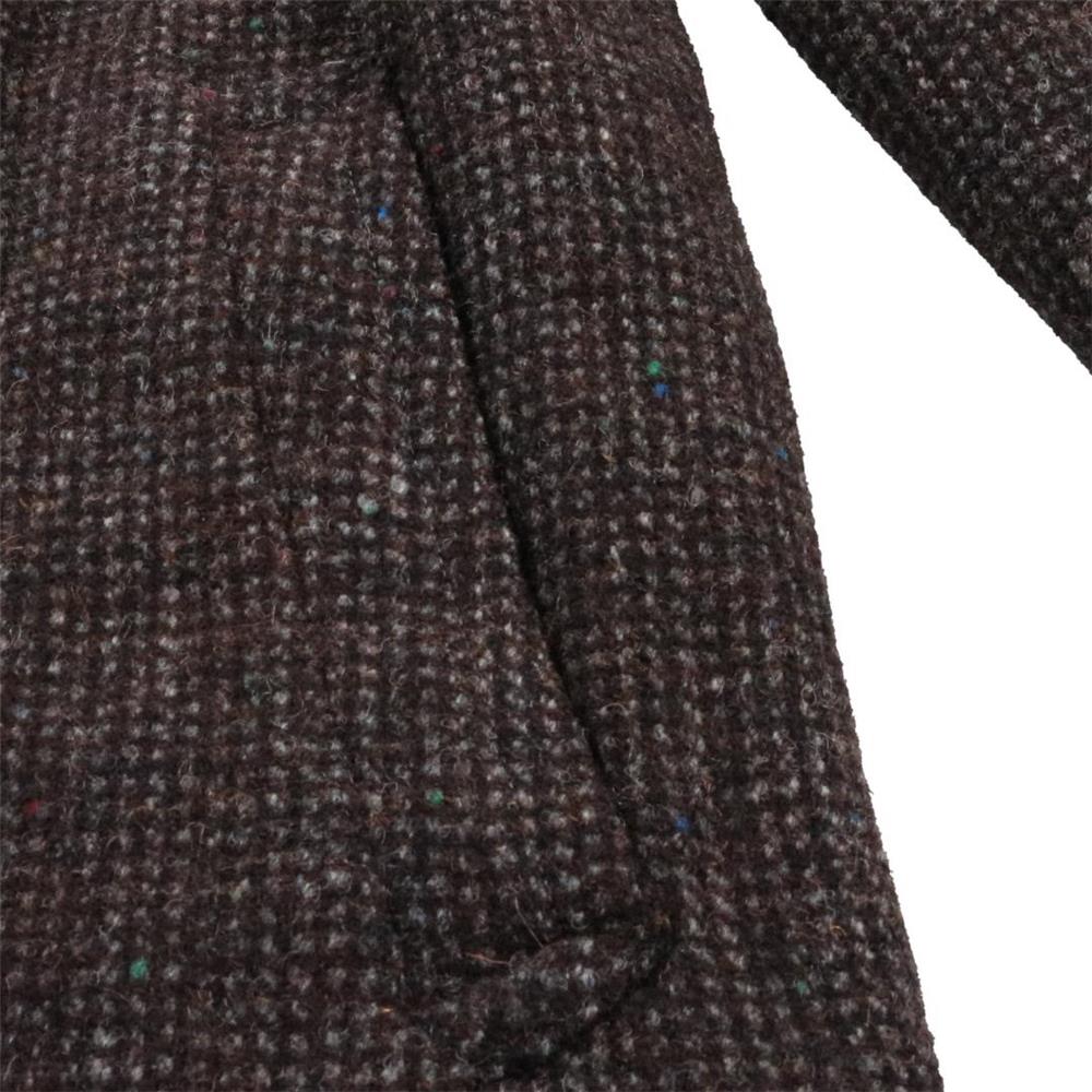 60s Harris Tweed ハリスツィード バルマカーンコート ウール ツィード