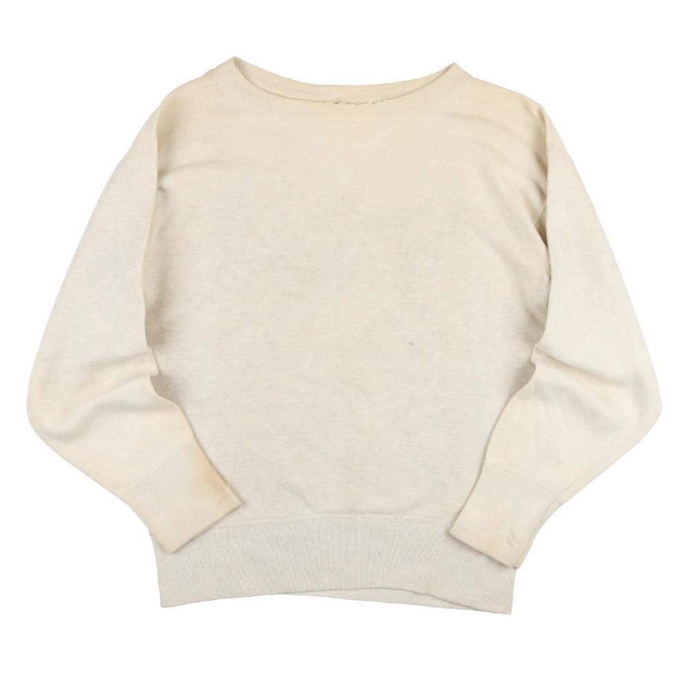 仕入値引 vintage sweat ヴィンテージスウェット 50s 60s 前v 4本針 ...