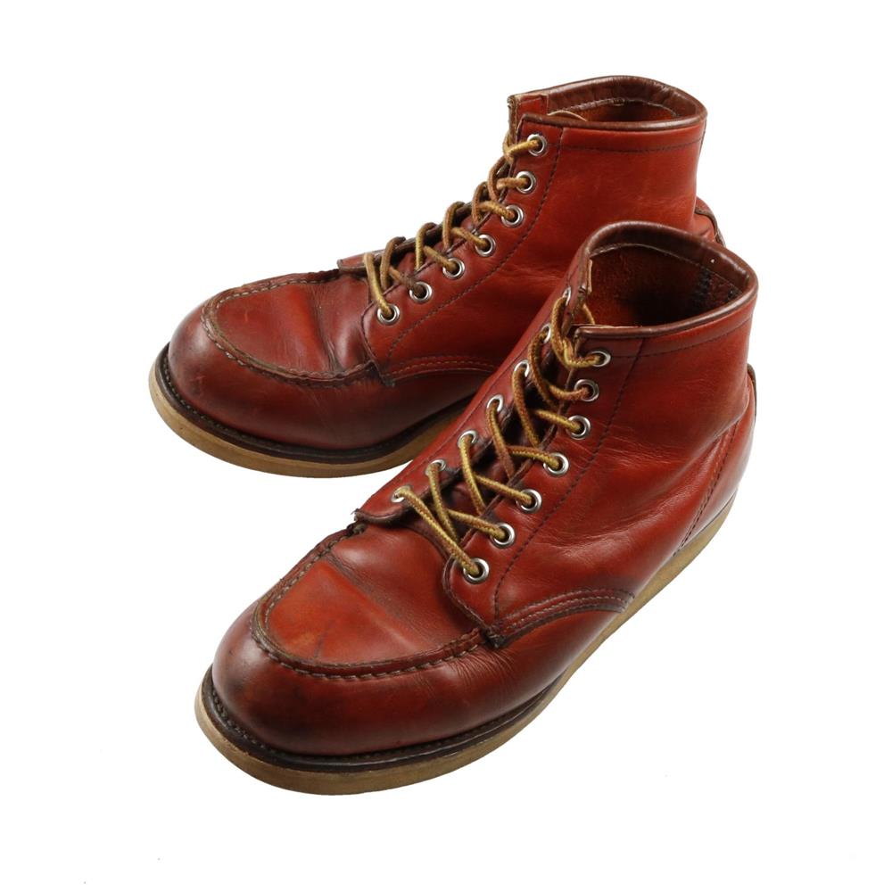 80s REDWING 875 薄茶VINTAGE 1988 表記8 - ブーツ