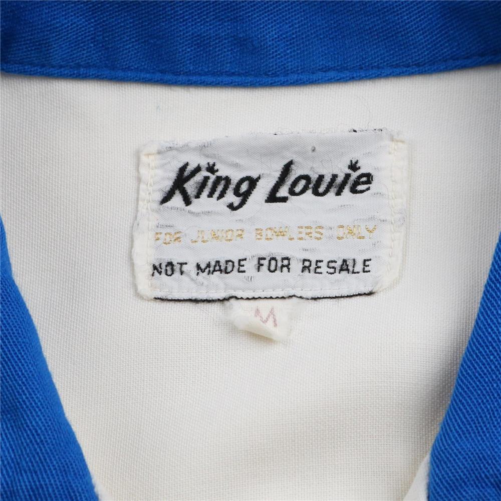 60s ヴィンテージ King Louie キングルイ ボウリングシャツ ツートン