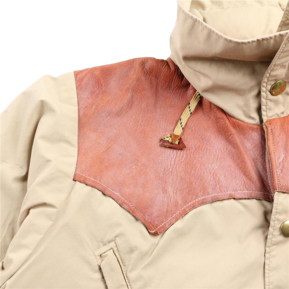 70s ヴィンテージ Rocky Mountain ロッキーマウンテン マウンテンパーカー GORE-TEX ゴアテックス アウトドア ベージュ  8/32 S程