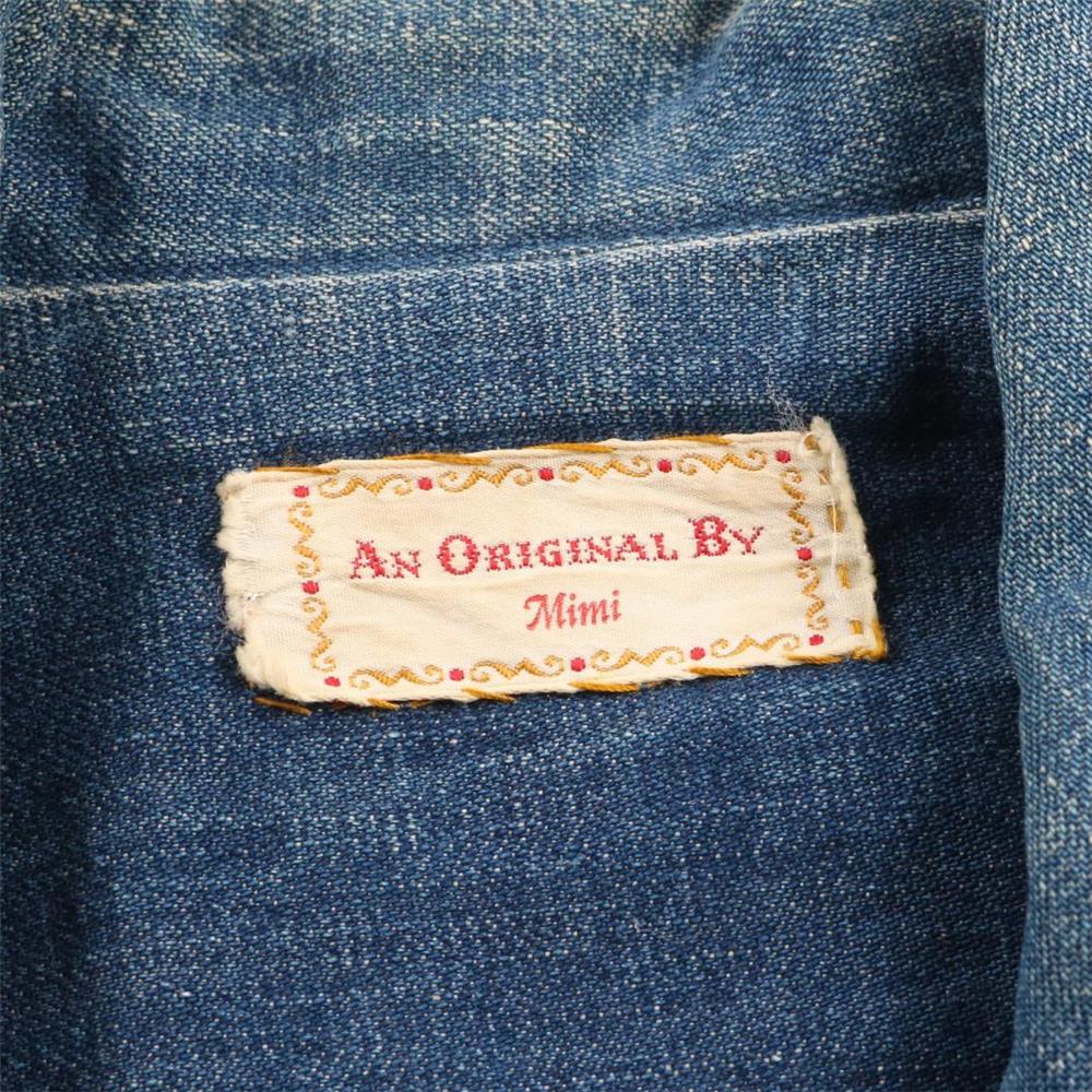 70s ヴィンテージ LEVI'S リーバイス リメイク デニムジャケット ヴィンテージデニム 耳付き 40程