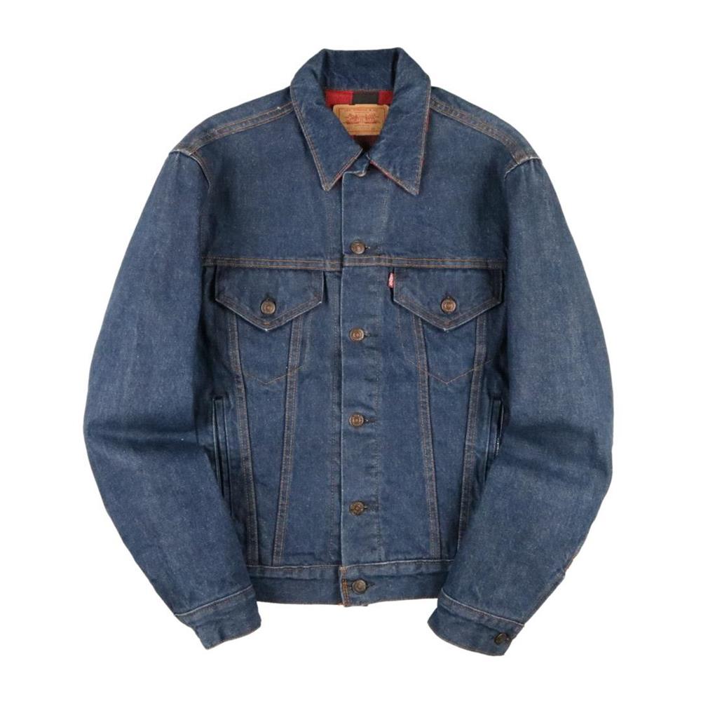 90s ヴィンテージ Levis リーバイス 70411 0816 デニムジャケット フランネルライナー 36