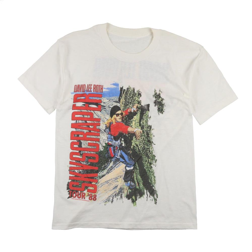 80s デービッド リー ロス David Lee Roth ツアーTシャツ-