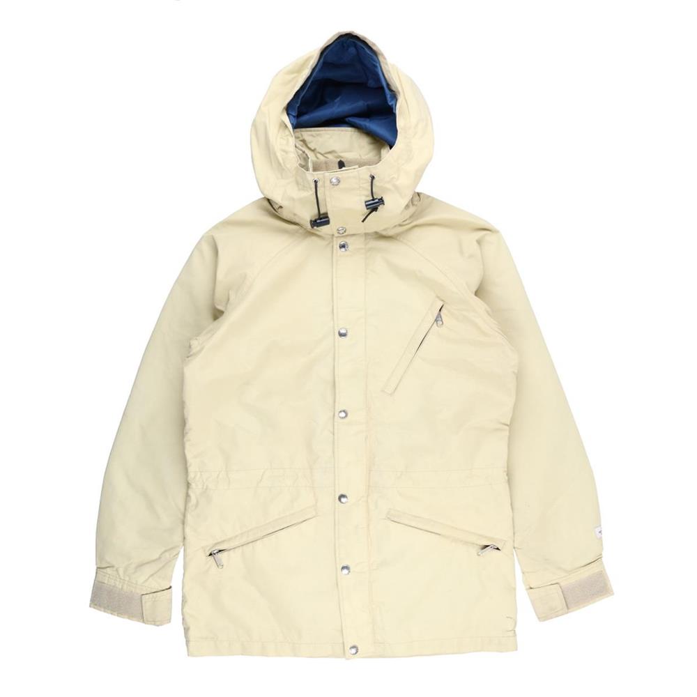 80s ヴィンテージ THE NORTH FACE ザ ノースフェイス GRE-TEX ゴアテックス マウンテンパーカー ジャケット 茶タグ USA製  ベージュ S