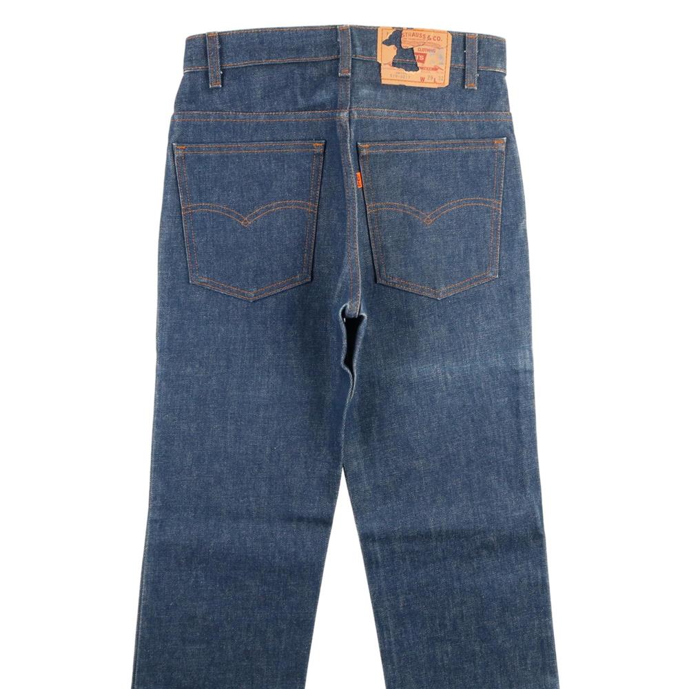 80s ヴィンテージ Levis リーバイス 519 0217 濃紺 ストレート デニム ジーンズ フレア 82年製 USA オレンジタブ W28L32