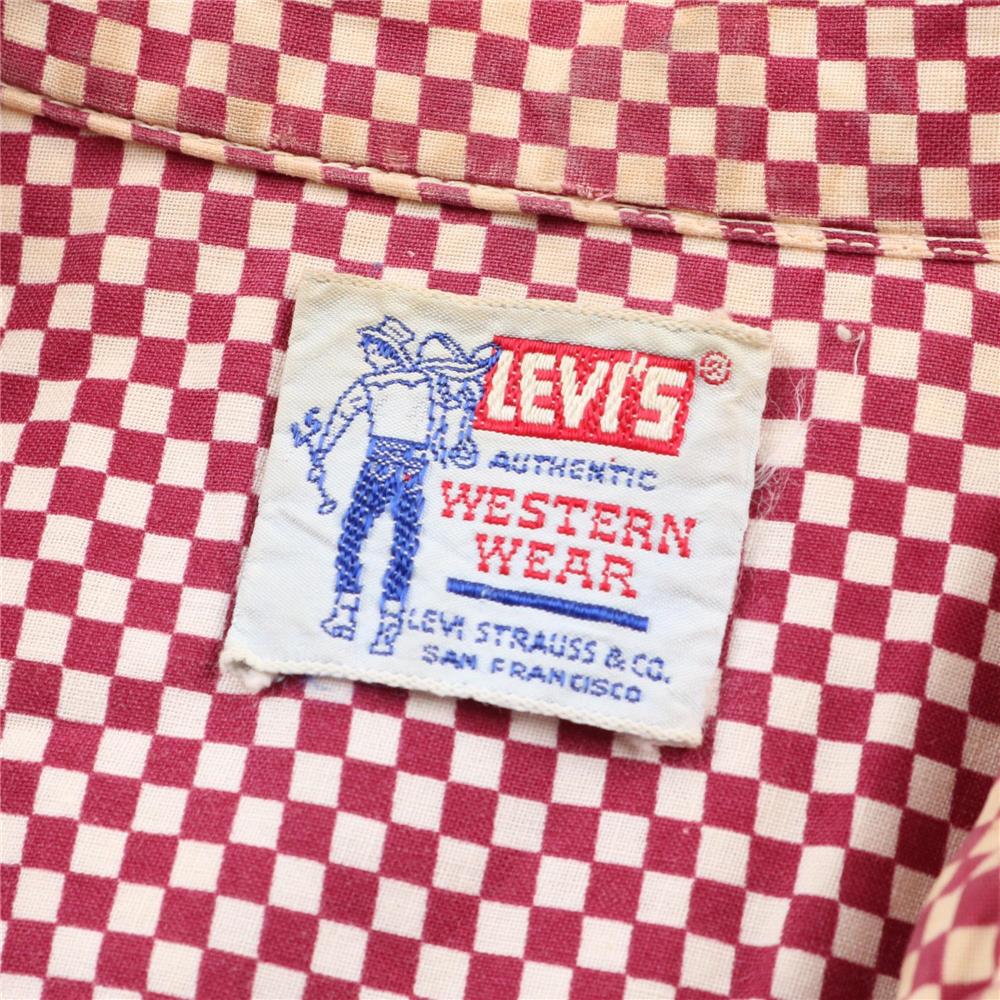 ビンテージ60's Levi's リーバイス ウエスタンシャツ