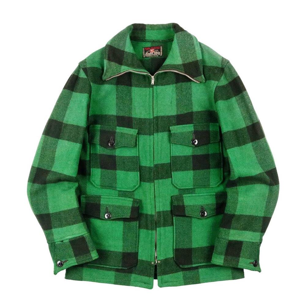30's ウールジャケット 緑枠タグ ヴィンテージ
