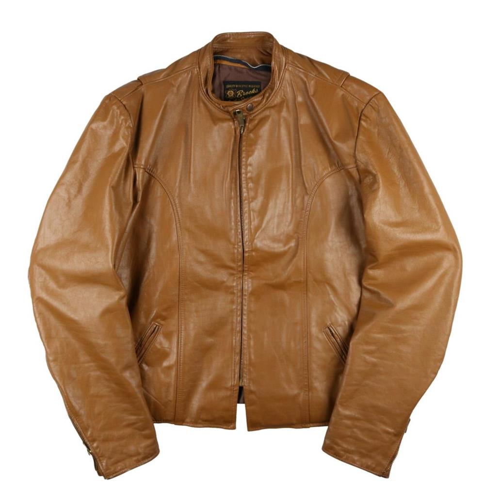 ヴィンテージ古着の通販 | ACORN Buy&Sell Vintage 古着屋 / 70s Brooks ブルックス シングルライダース レザージャケット 48