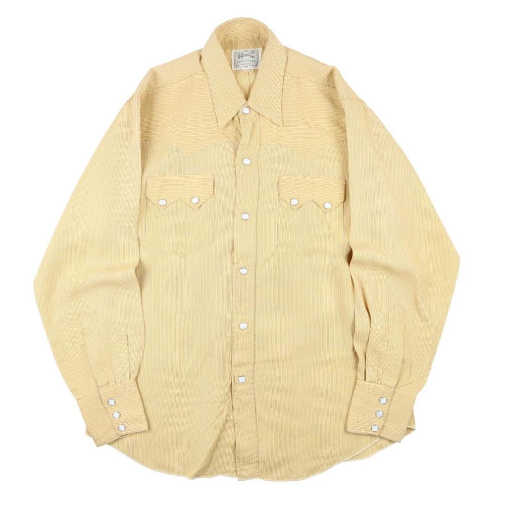 【最終値下】50s vintage H BAR Cウェスタンシャツ