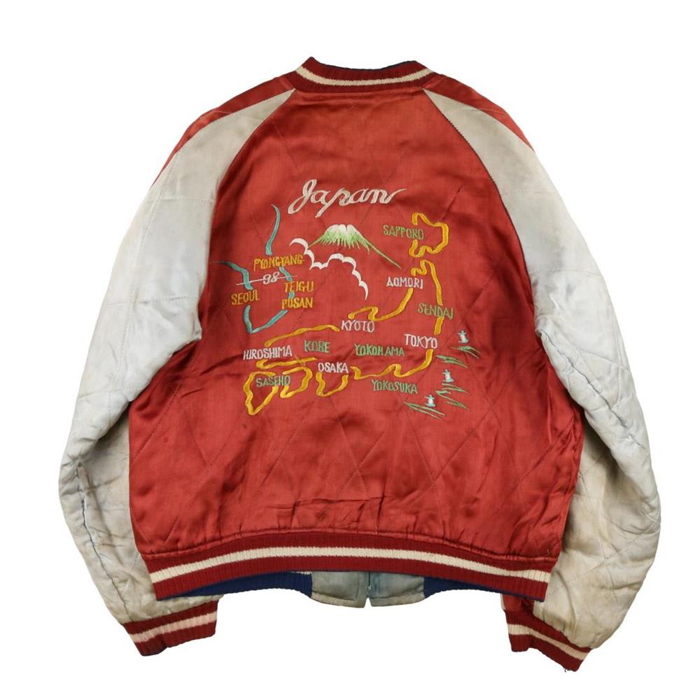ACORN VINTAGE CLOTHING ONLINE | ヴィンテージ古着屋の通販 / 50s JAPAN スーベニアジャケット 顔虎