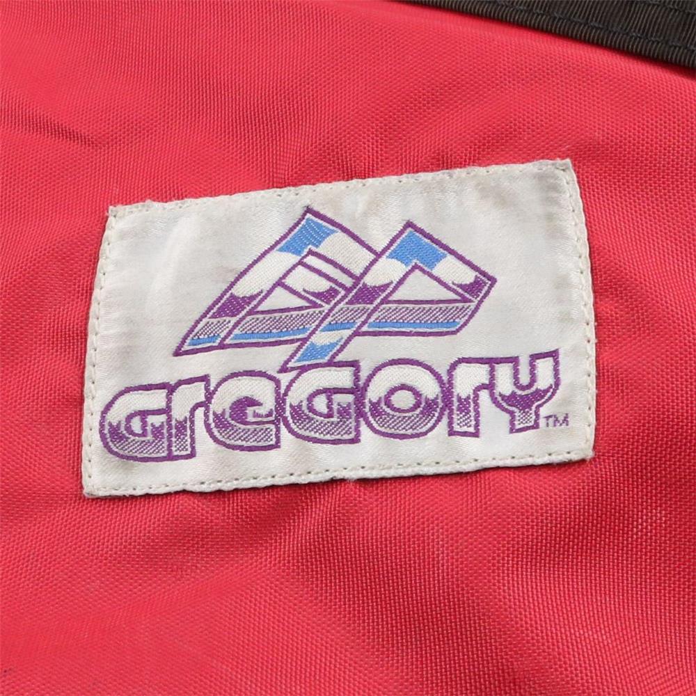 90s GREGORY グレゴリー リュック バッグパック 紫タグ 赤×紺