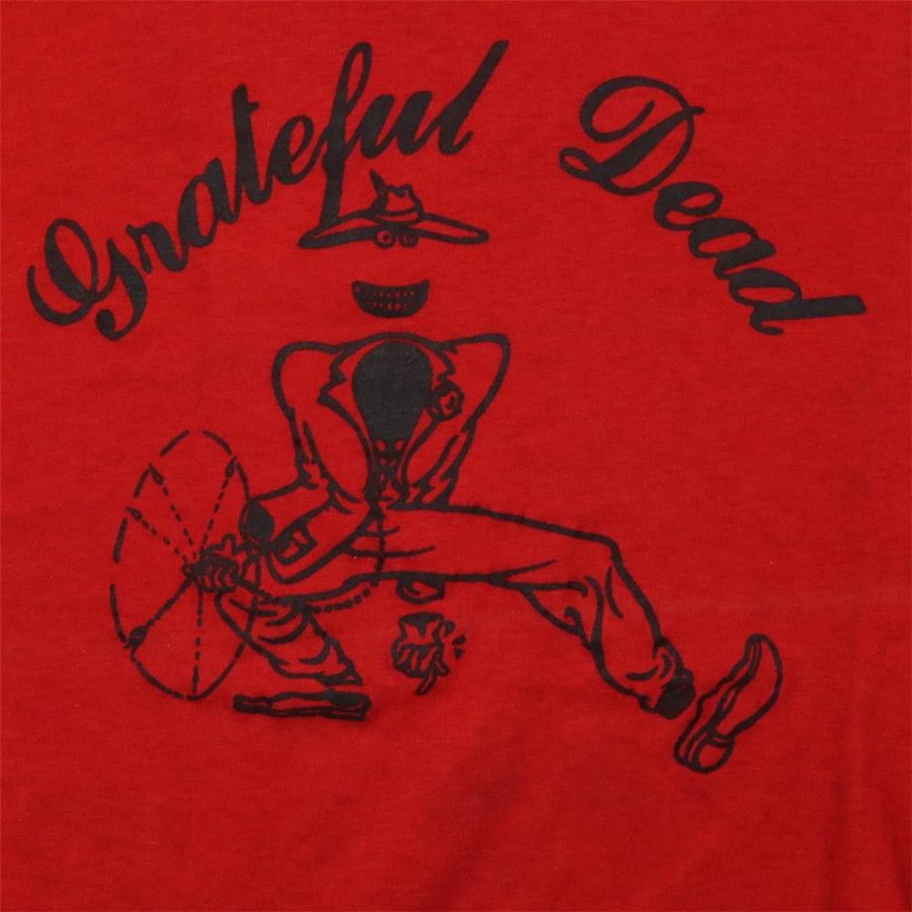 80s Grateful Dead グレートフルデッド バンドTシャツ 赤 M