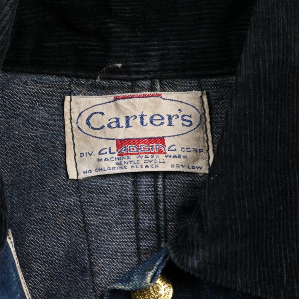 60s Carter's カータース デニムカバーオール About 34
