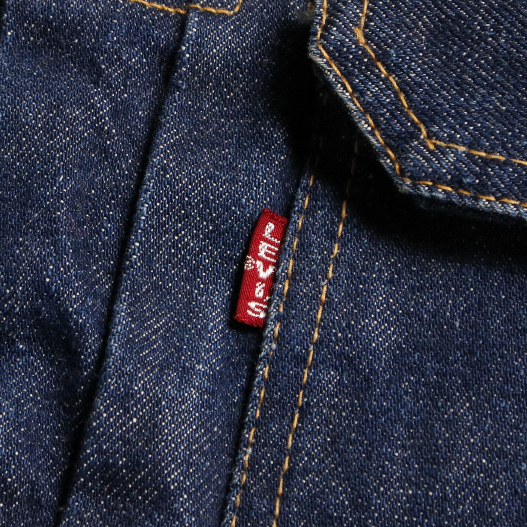 50s Levis リーバイス 517XX セカンド デニムジャケット Gジャン 濃紺 ブランケット 42程