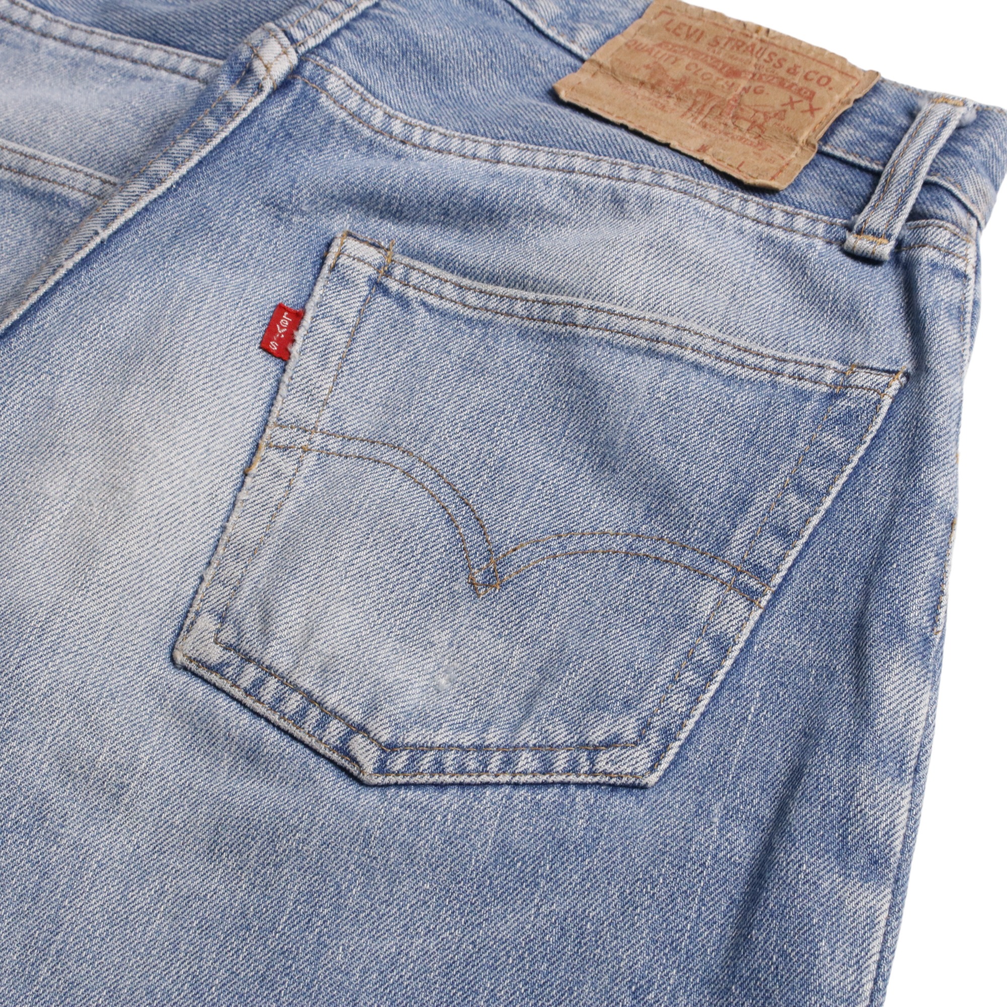 70s Levis リーバイス 501 66前期 スモールe ボタン裏刻印6 W28L33