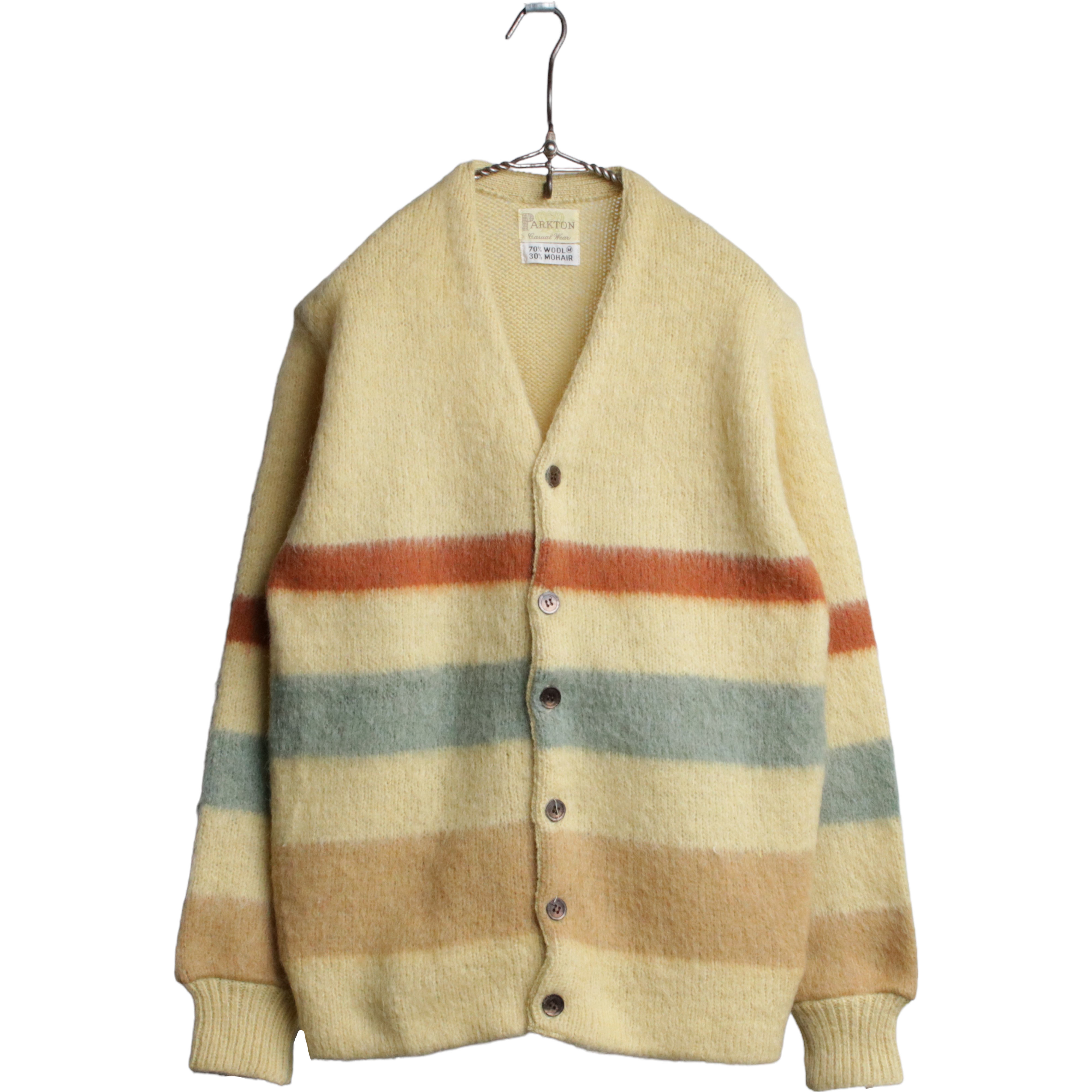 重要なお知 ヤフオク! - 60s Rinardo Mohiar Cardigan モヘア