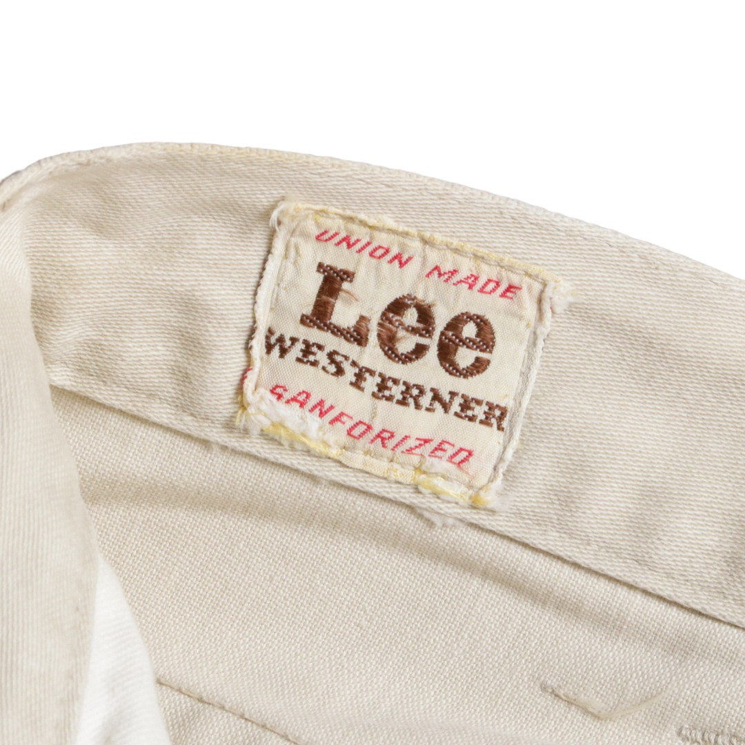 60s Lee リー WESTERNER ウエスターナー コットンパンツ W31.5L30.5