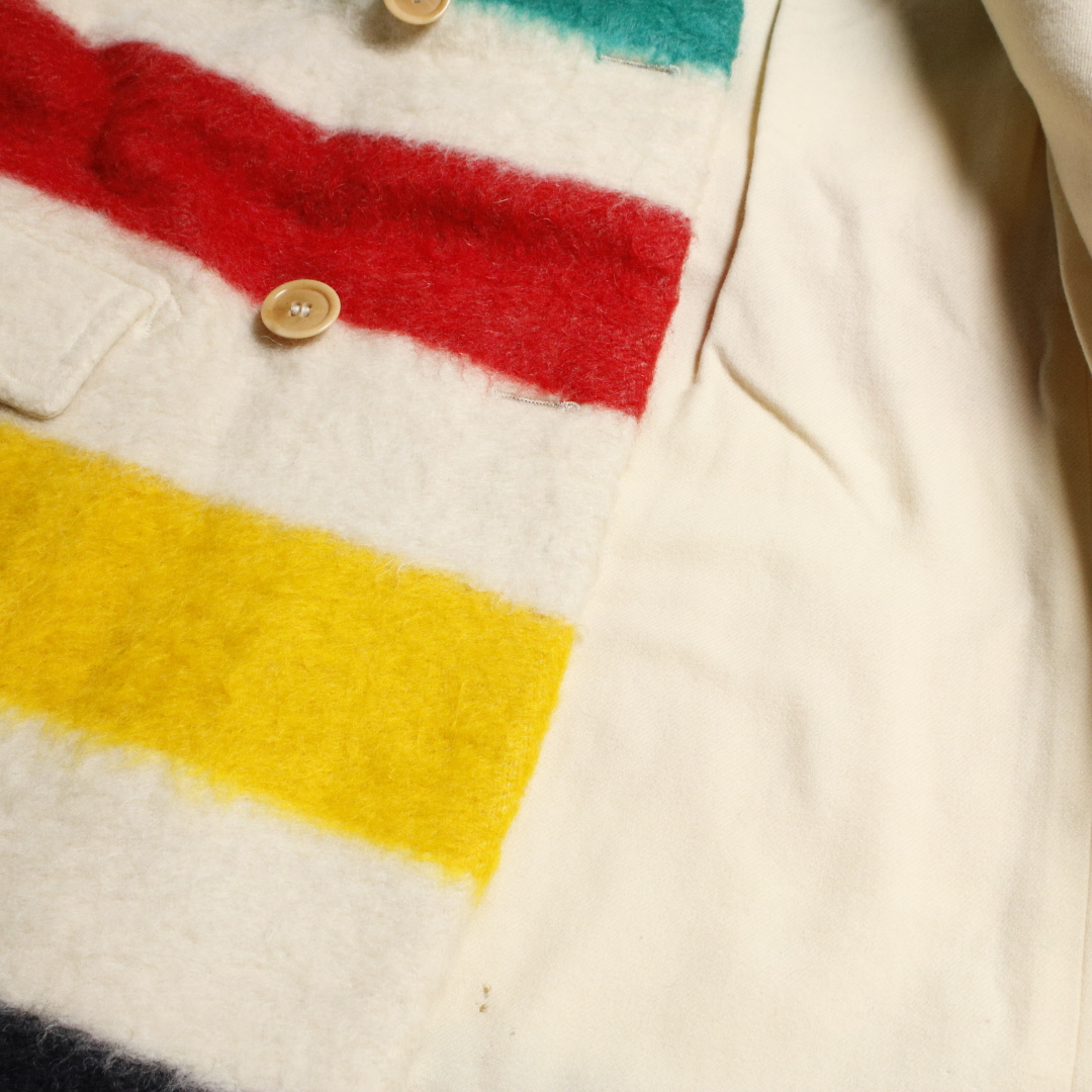 40s VON LENGERKE&ANTOINE ダブル ウールコート HUDSON'S BAY BLANKET 36程