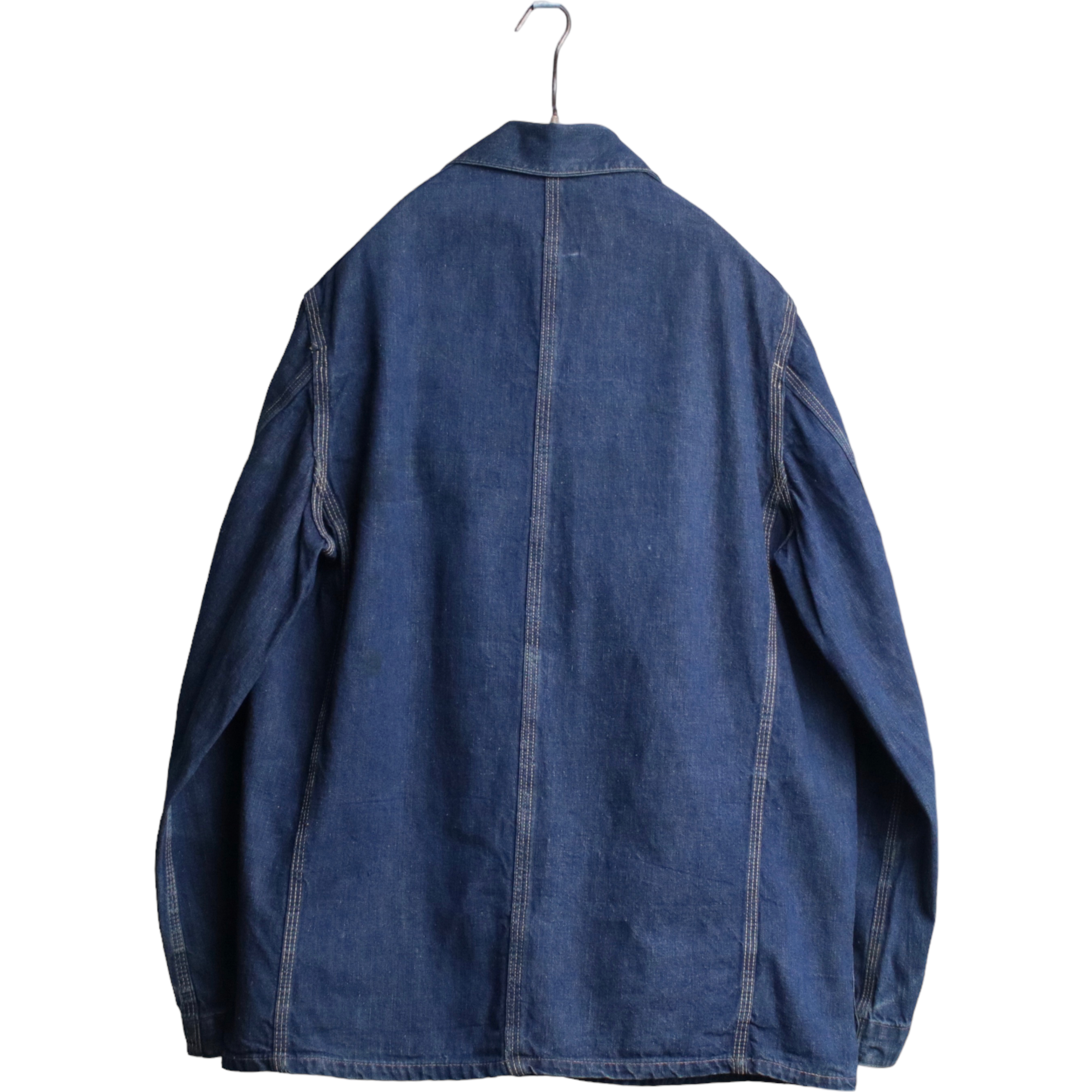 ヴィンテージ 40's WORKMASTER DENIM COVERALL www.obgynegy.com