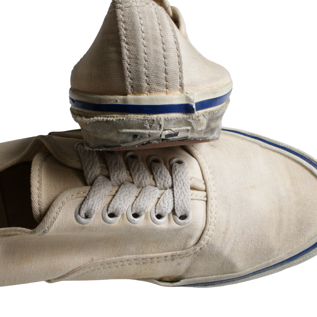 80s VANS バンズ オーセンティック インソール革張り11H