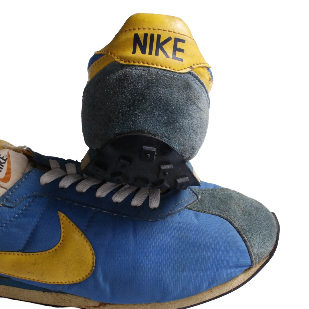 70s NIKE ナイキ WAFFLE TRAINER 2 ワッフル トレーナー 2 オレンジスウォッシュ 縦NIKE 青黄 12