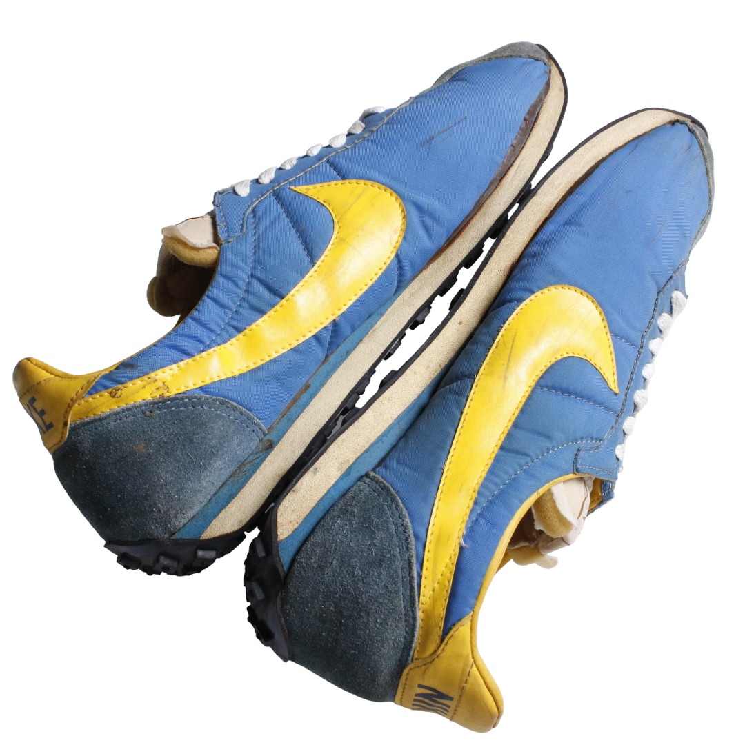 70s NIKE ナイキ WAFFLE TRAINER 2 ワッフル トレーナー 2 オレンジスウォッシュ 縦NIKE 青黄 12