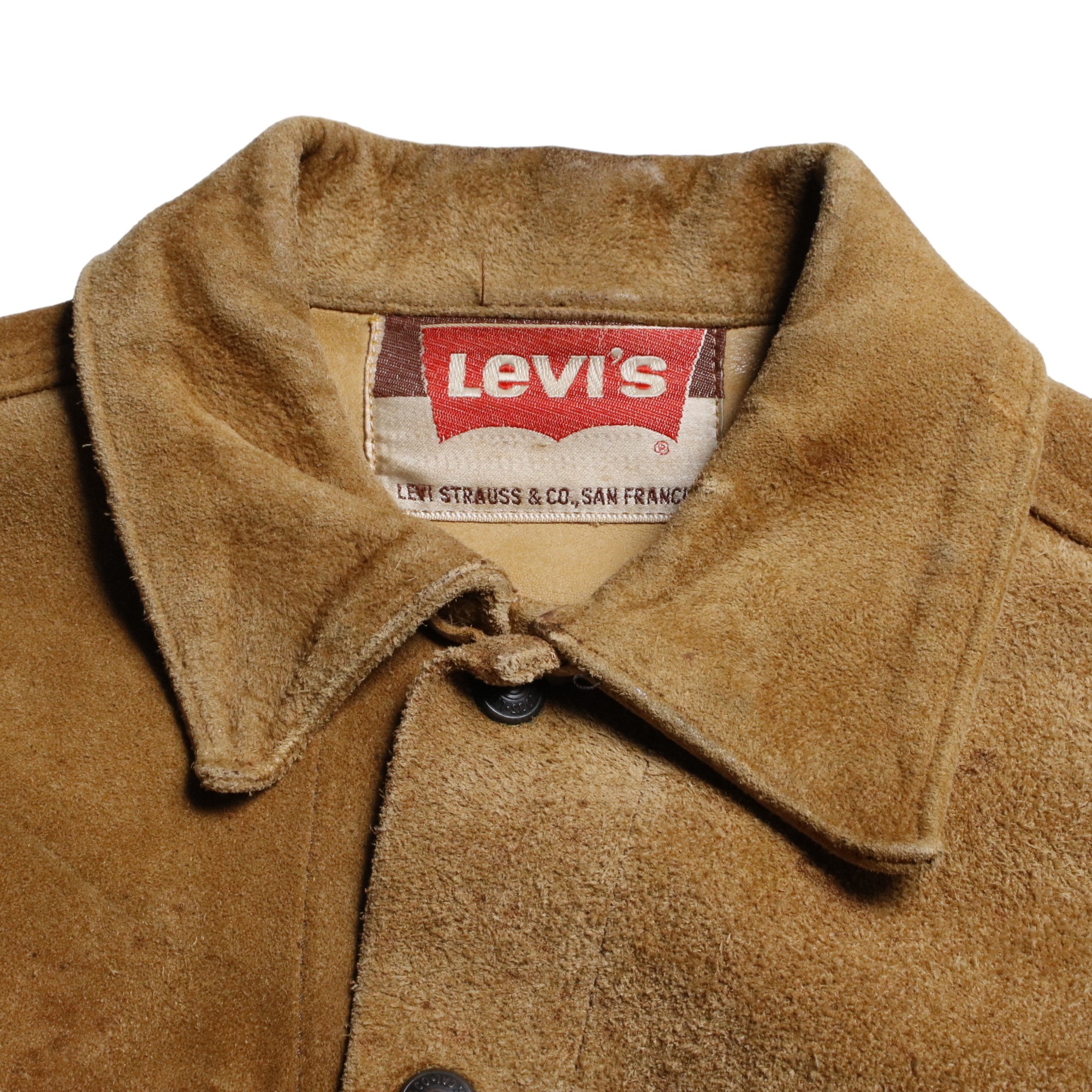 60s Levis リーバイス スウェードジャケット BigE 3rd 557 70505 40程