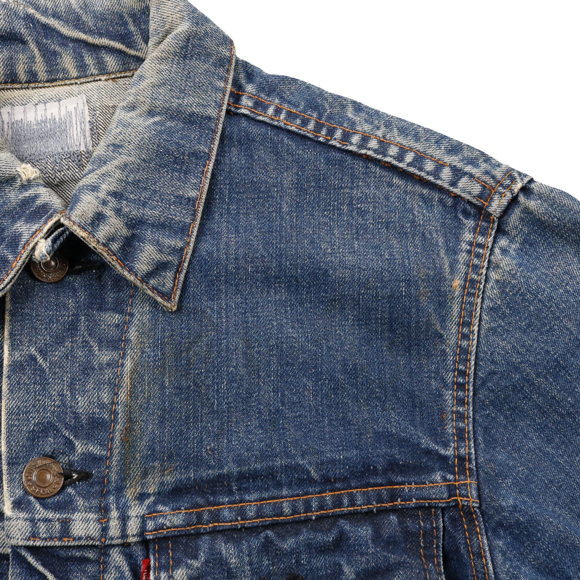 60s ヴィンテージ Levis リーバイス 70505 ビッグE デニムジャケット G