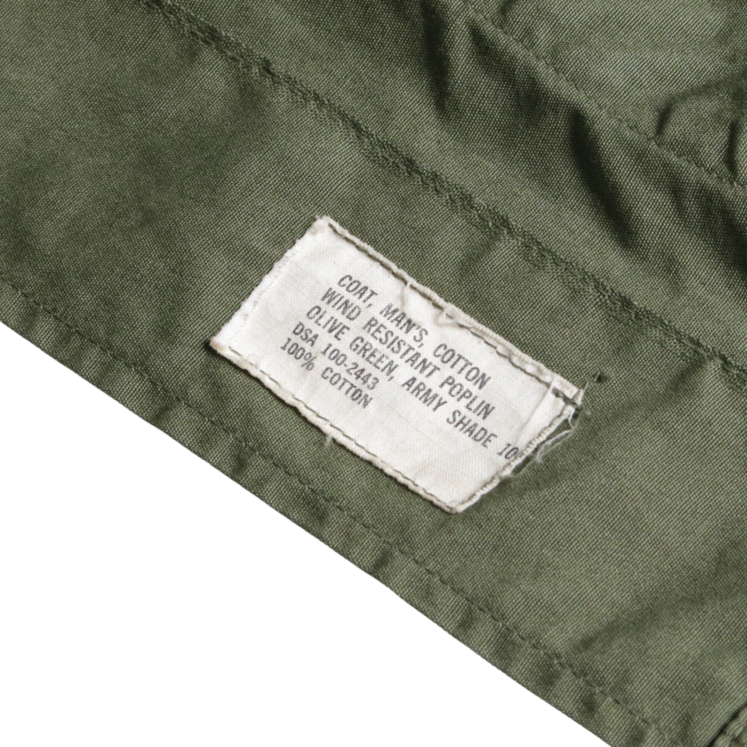 60s U.S.ARMY ジャングルファティーグ ジャケット 3rd ノンリップ XS-SHORT