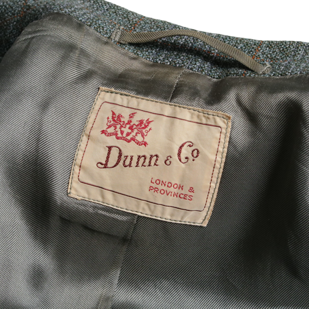 50s Dunn & Co. ツイードテーラードジャケット Scotch Tweed 三つボタン 40程