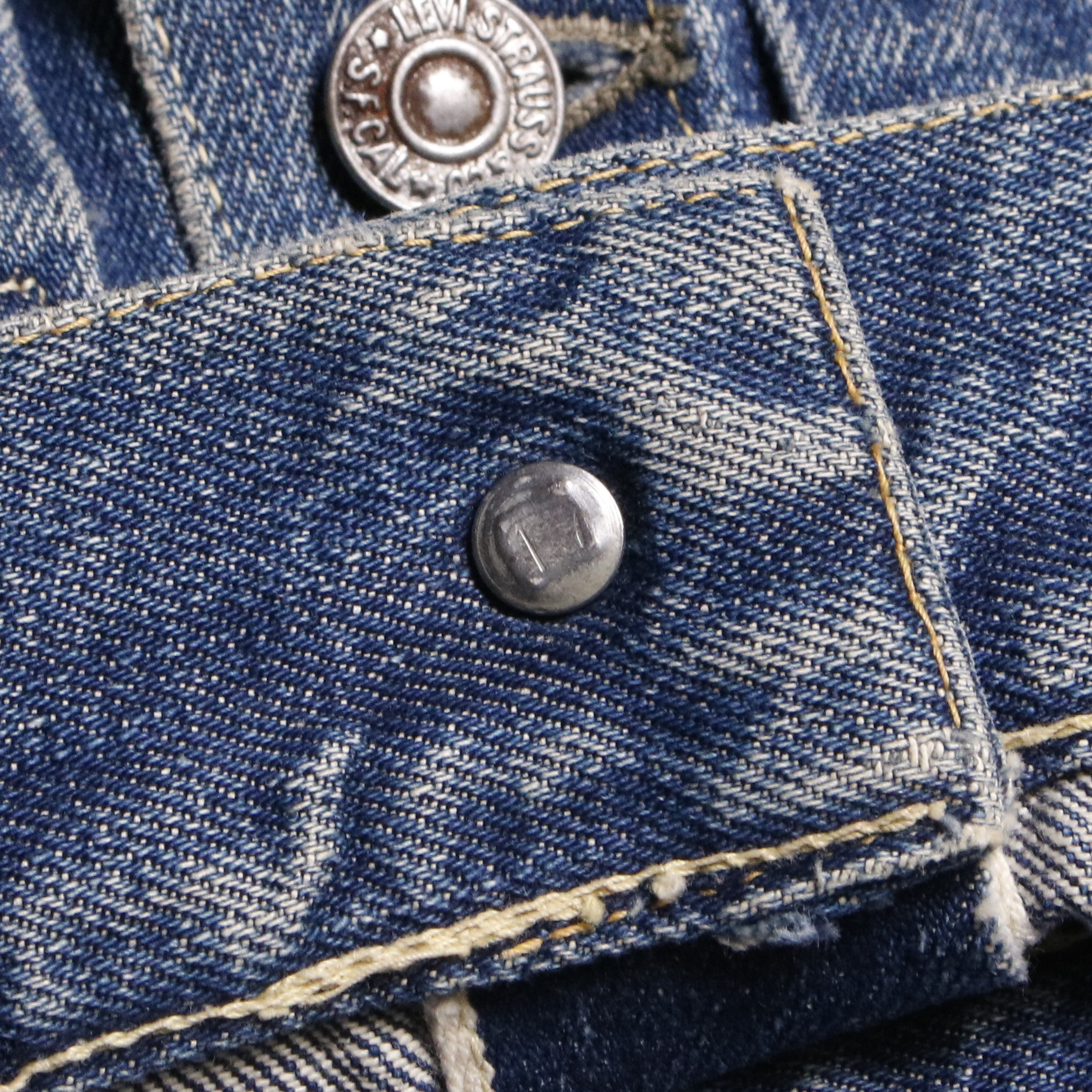 50s Levis リーバイス 507XX セカンド デニムジャケット Gジャン 両面