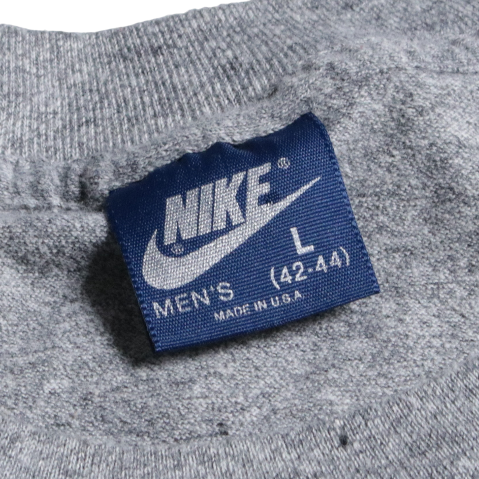 80s NIKE ナイキ カマボコ Tシャツ 紺タグ L（42-44） / ACORN