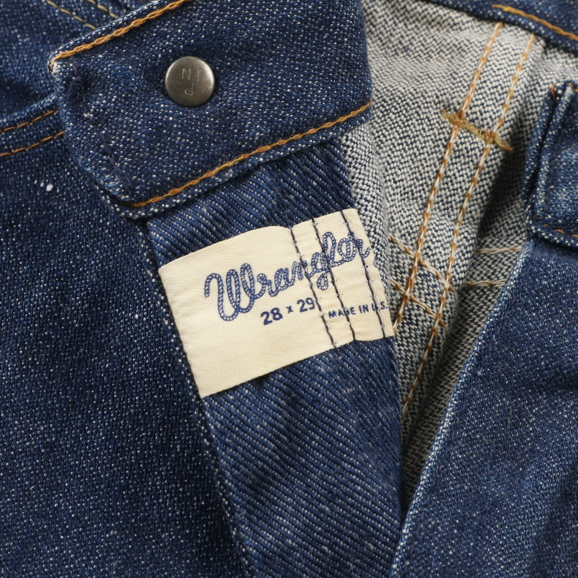 70年代 Wrangler ラングラー ビンテージ デニムパンツ スコービル-