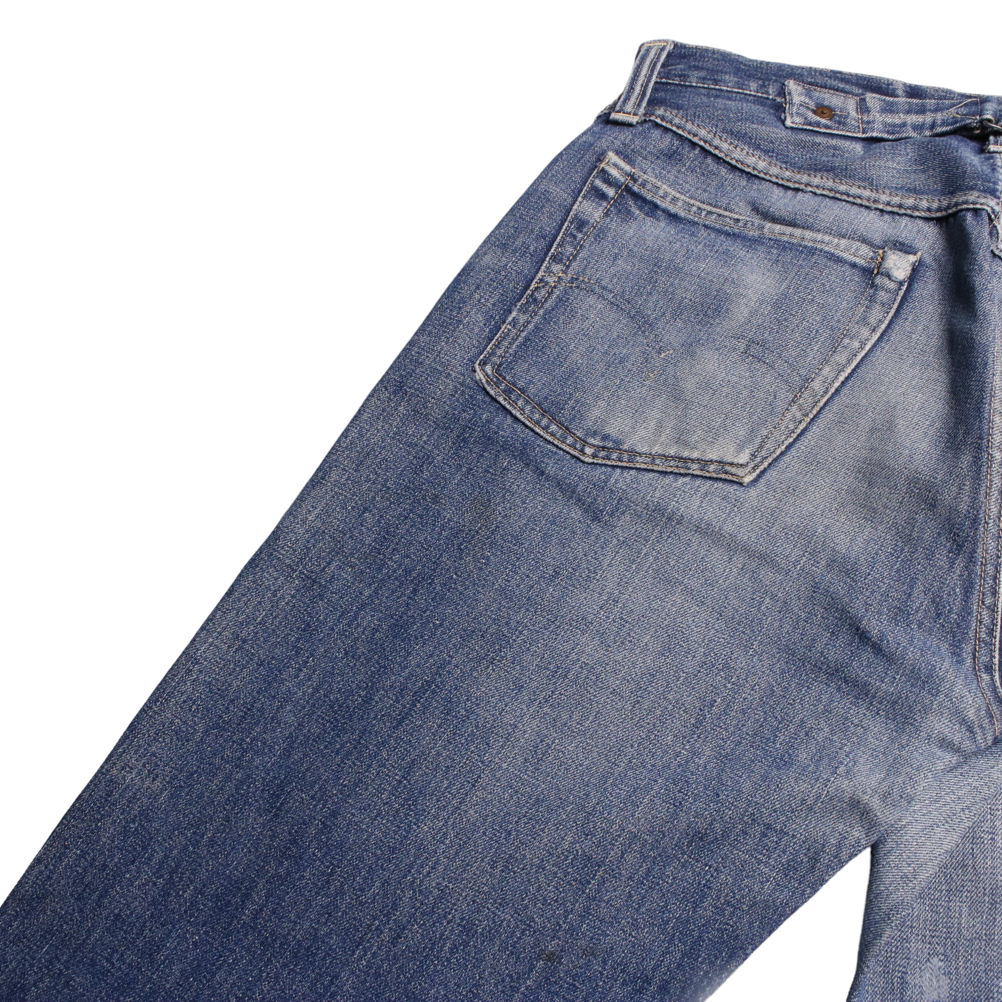 30s Levis リーバイス 501XX 37モデル デニム ジーンズ シンチバック 股リベット カモメステッチ W32L32.5