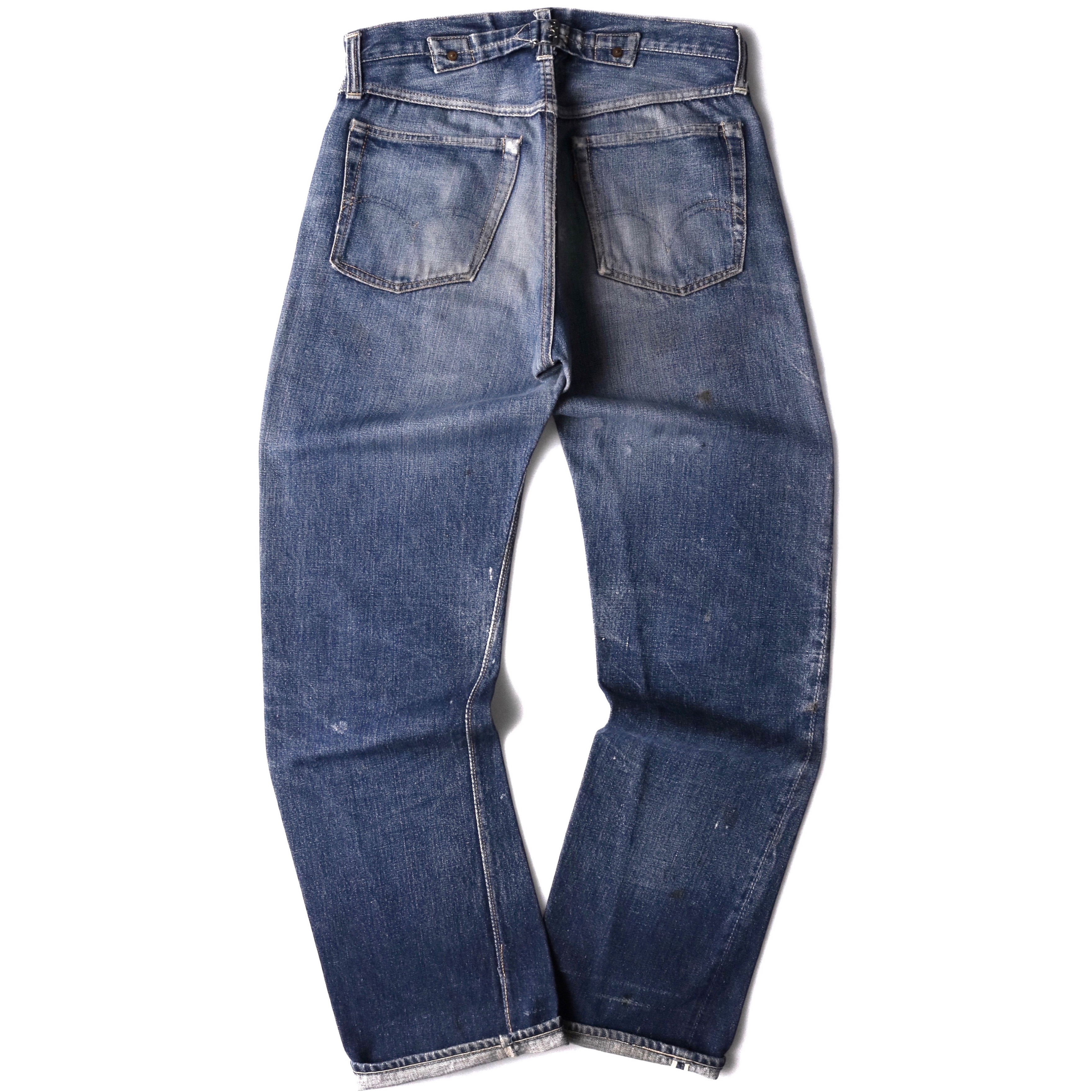 30s Levis リーバイス 501XX 37モデル デニム ジーンズ シンチバック 股リベット カモメステッチ W32L32.5