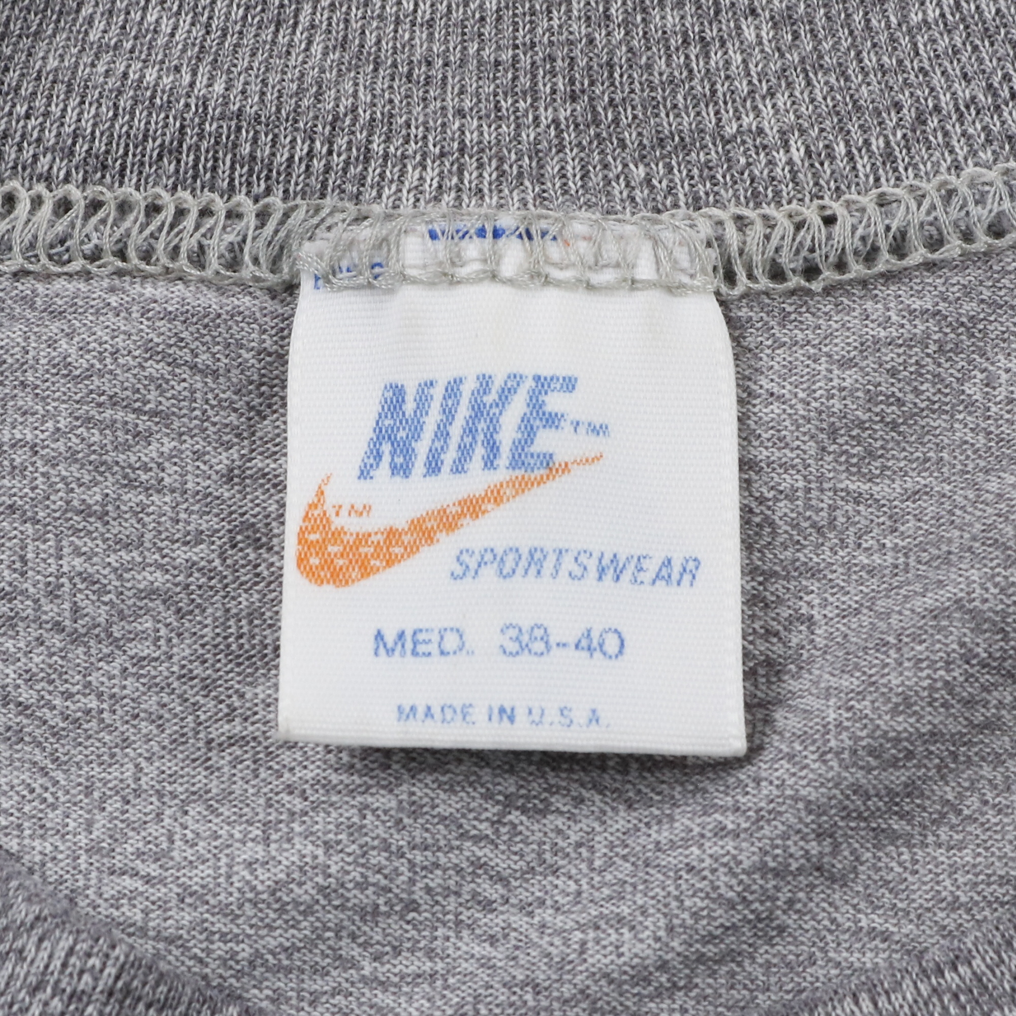 70's  ナイキ　NIKE アメリカ製ジャージ　オレンジタグ　ビンテージ