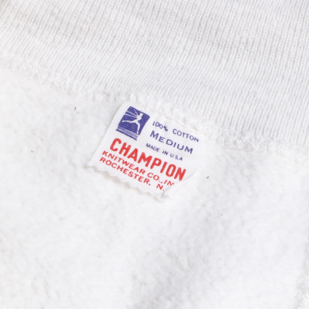 60s Champion チャンピオン ランタグ スウェットパンツ ホワイト-