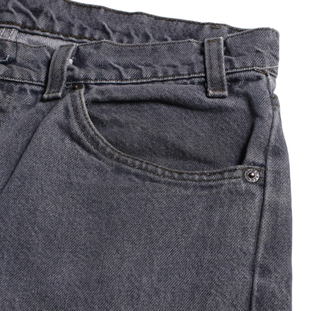 90s Levis 505 ブラック デニム USA製 赤タブ 先染め W32L29 / ACORN