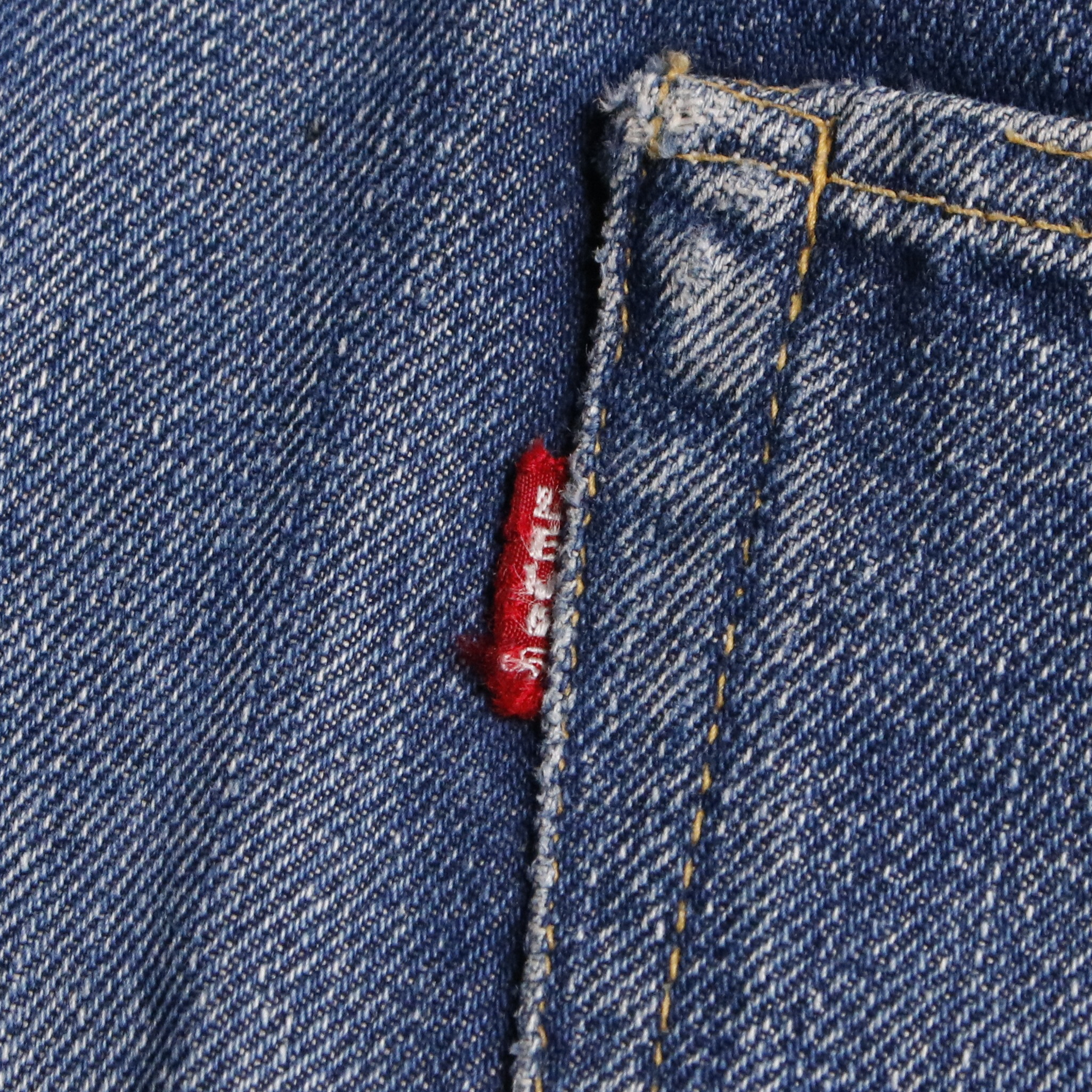 60s Levis リーバイス 501XX デニムジーンズ 紙パッチ ギャラ無し センターオフセット W36L27.5